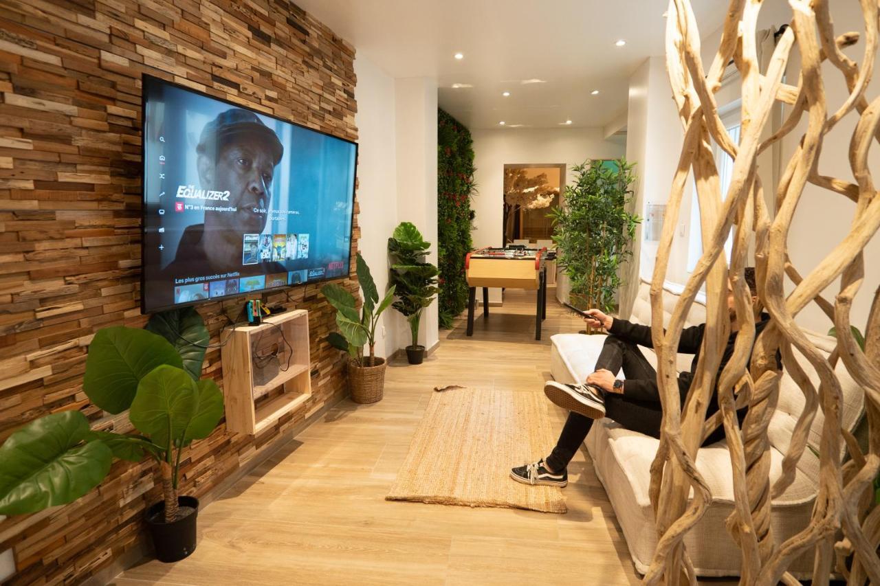 Capsule Thailande I Sauna I Balneo I Console I Jeux En Bois I Cinema I Cour Interieure Trith-Saint-Leger Exterior foto